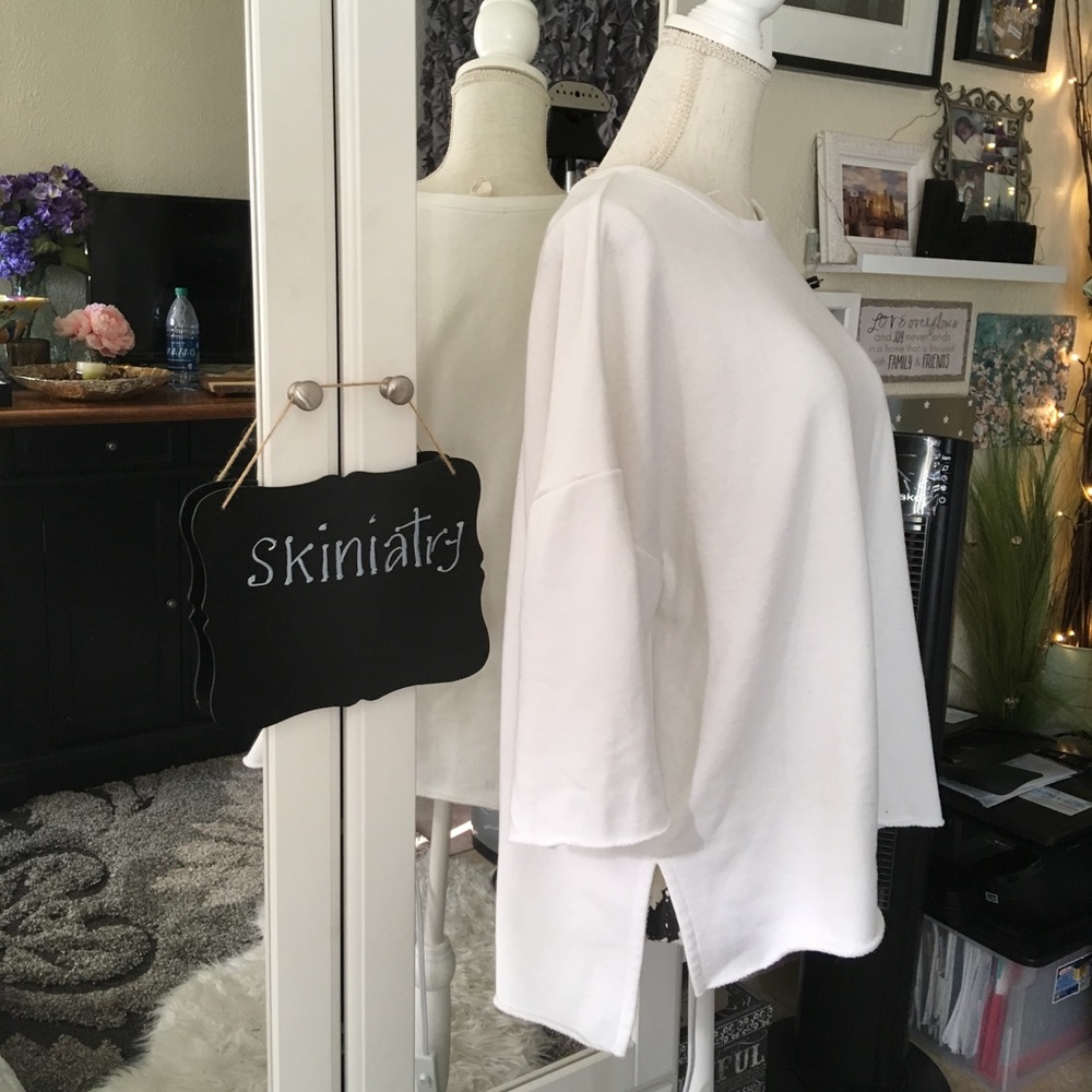 White Forever 21 Sweatshirt